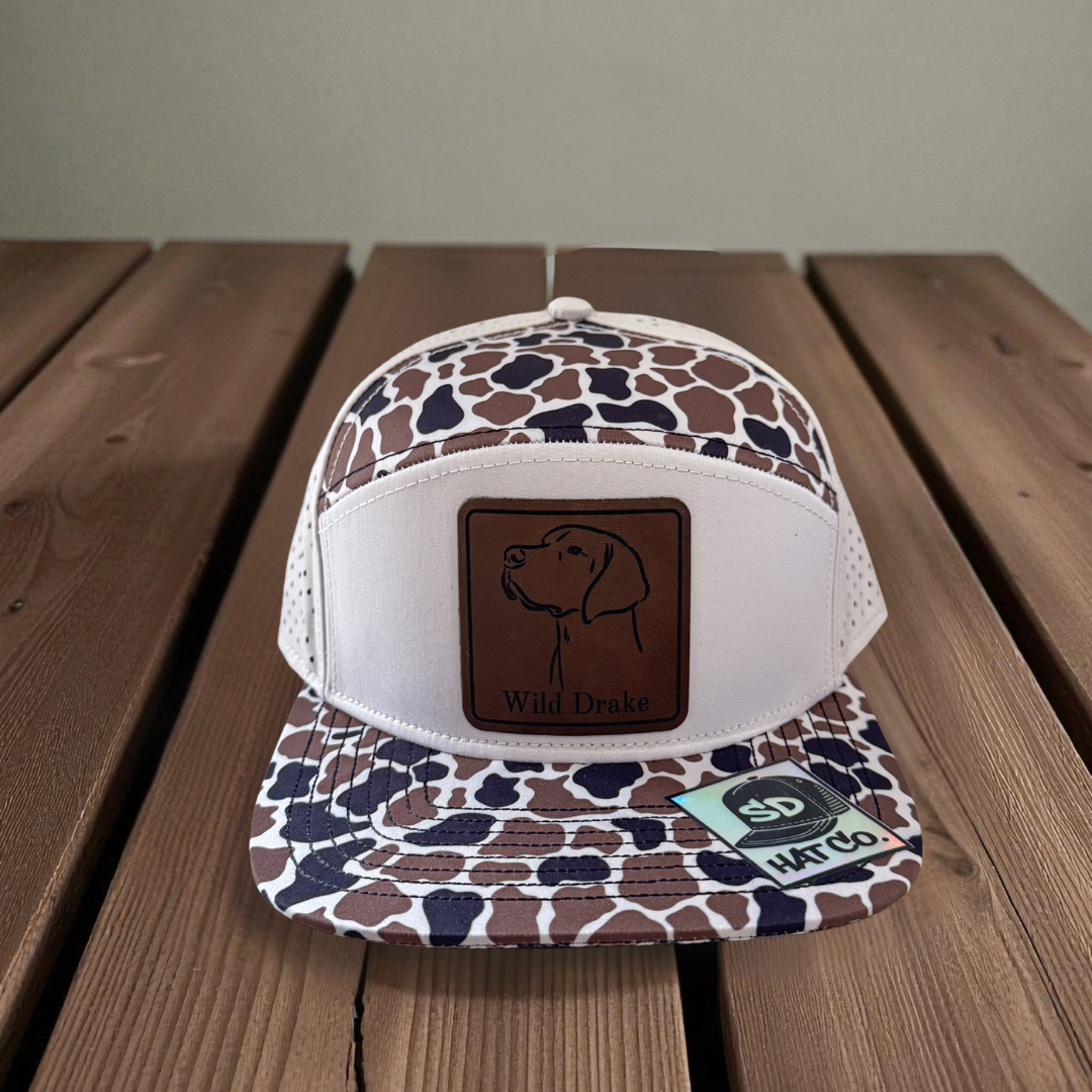 WDC Duck Camo Dog Patch Hat