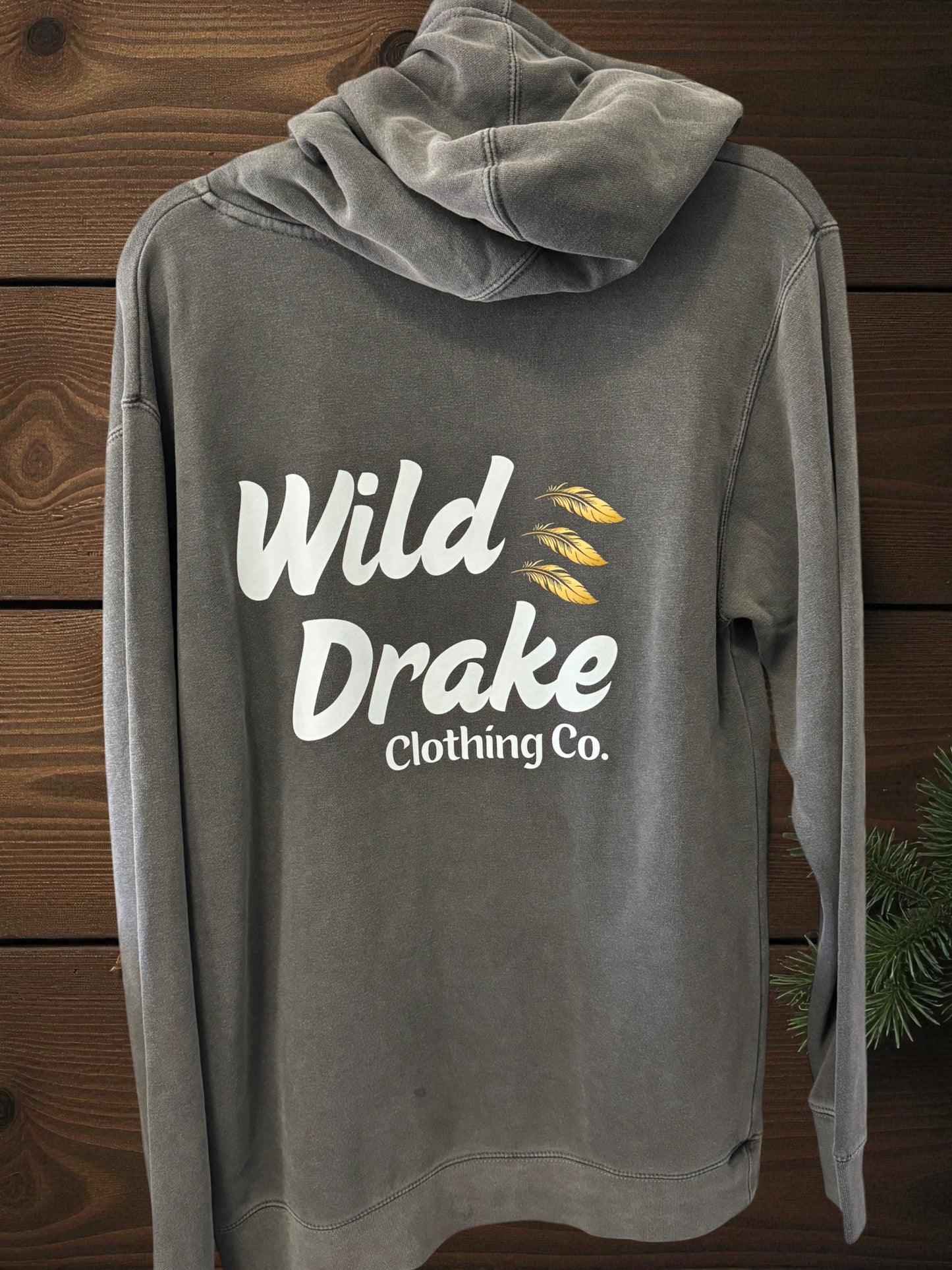 WDC Washed Grey Hoodie