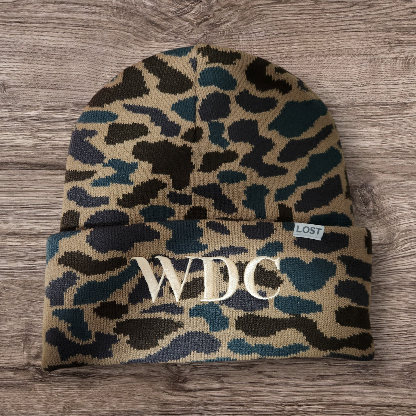 Old School Camo Beanie