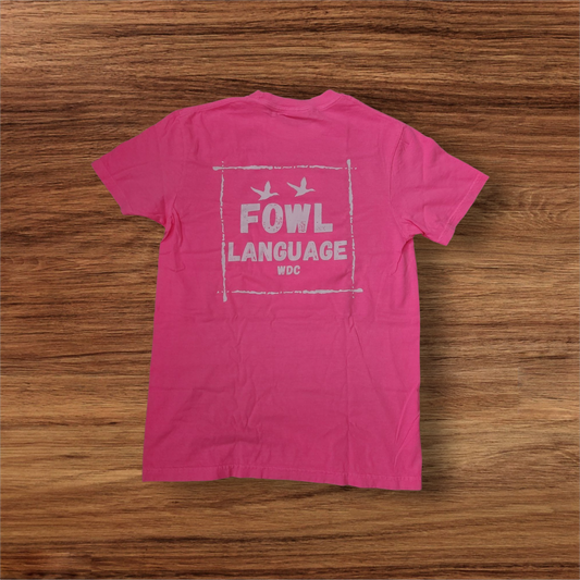 Short Sleeve Tshirt FOWL in Pink
