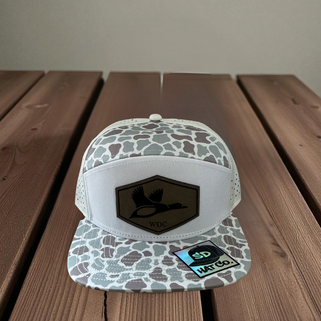 Colored Duck Camo Patch Hat