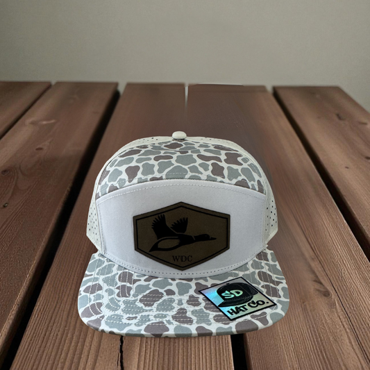 Colored Duck Camo Patch Hat