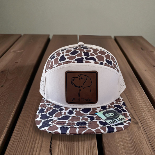 WDC Duck Camo Dog Patch Hat