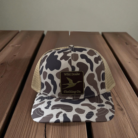 Wild Drake Duck Camo Patch Hat