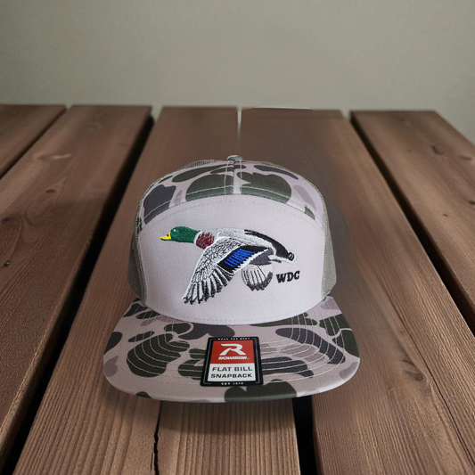 WDC Green Duck Camo Embroidered Hat